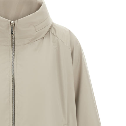 MooRER Gray Polyester Shell Jacket