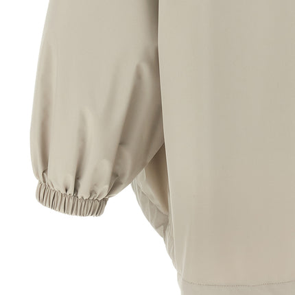 MooRER Gray Polyester Shell Jacket