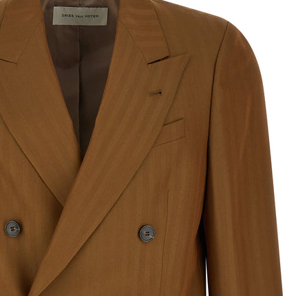 Dries Van Noten Brown Wool Blazer