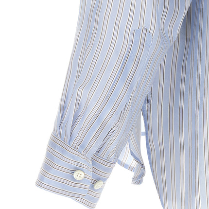 Dries Van Noten Blue Copper Blouse
