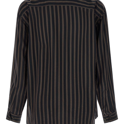 Dries Van Noten Black Copper Blouse