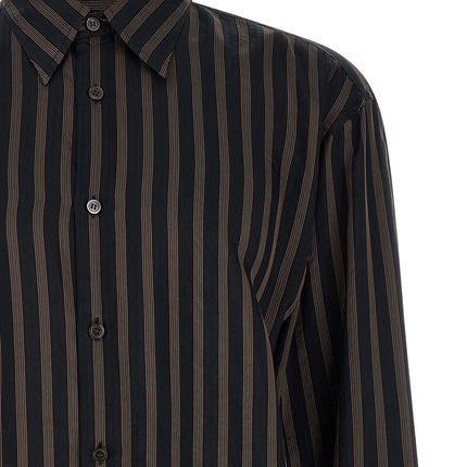 Dries Van Noten Black Copper Blouse