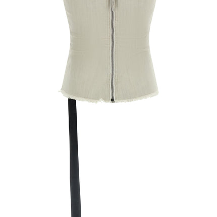 DRKSHDW Gray Cotton Tank Tops