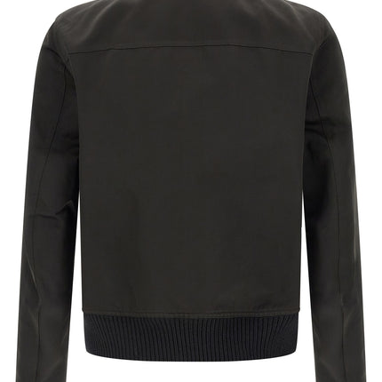 Rick Owens Black Polyester Bomber