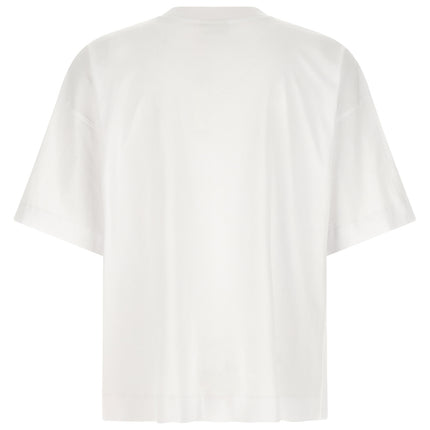 Dries Van Noten White Cotton T-Shirt