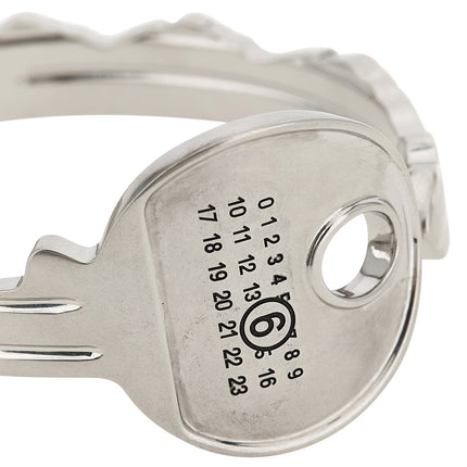 MM6 Maison Margiela Silver Brass Bracelet
