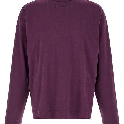 Dries Van Noten Purple Cotton T-Shirt