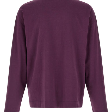 Dries Van Noten Purple Cotton T-Shirt