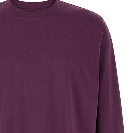 Dries Van Noten Purple Cotton T-Shirt