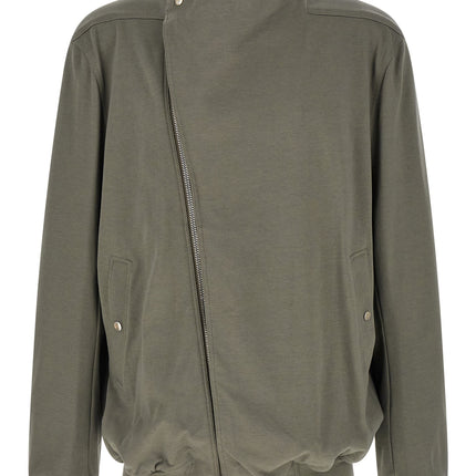 Rick Owens Gray Cotton Sweatshirt