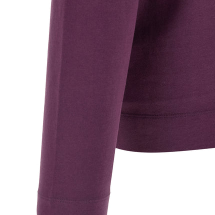 Dries Van Noten Purple Cotton T-Shirt