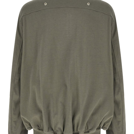 Rick Owens Gray Cotton Sweatshirt