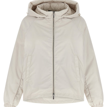 MooRER Beige Polyester Shell Jacket