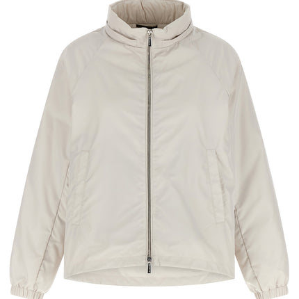 MooRER Beige Polyester Shell Jacket