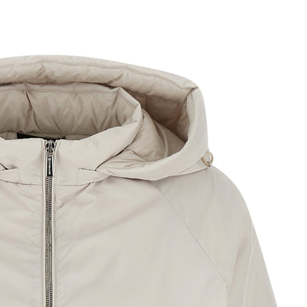 MooRER Beige Polyester Shell Jacket