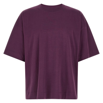 Dries Van Noten Purple Cotton T-Shirt