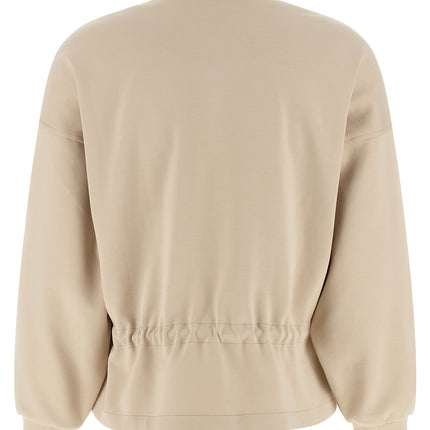 MooRER Beige Cotton Sweatshirt