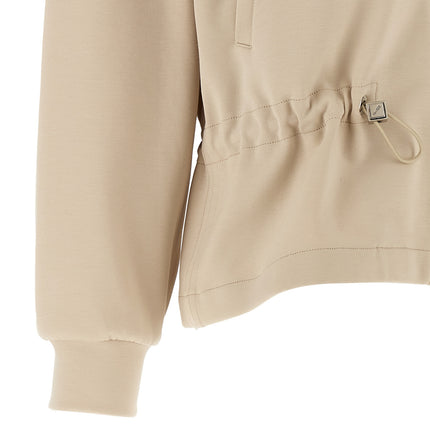 MooRER Beige Cotton Sweatshirt