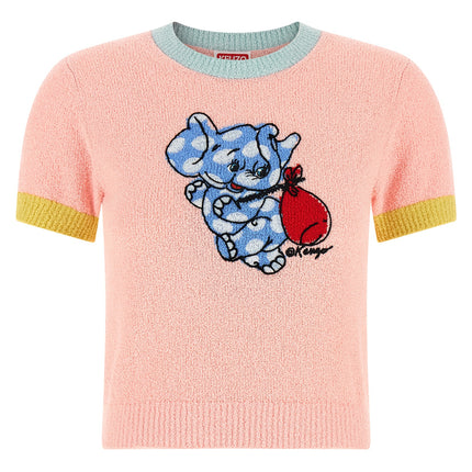 Kenzo Multicolor Cotton T-Shirt Kenzo