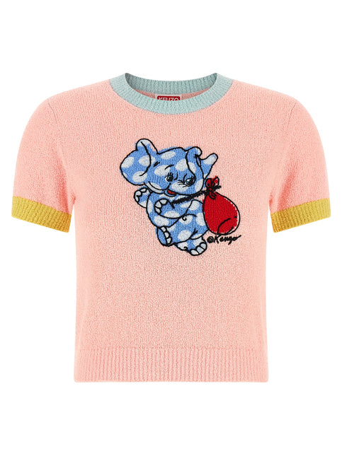 Kenzo Multicolor Cotton T-Shirt Kenzo