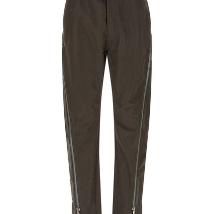 Rick Owens Brown Cotton Casual Pants