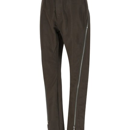 Rick Owens Brown Cotton Casual Pants
