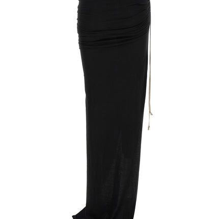 DRKSHDW Black Cotton Mini Skirt