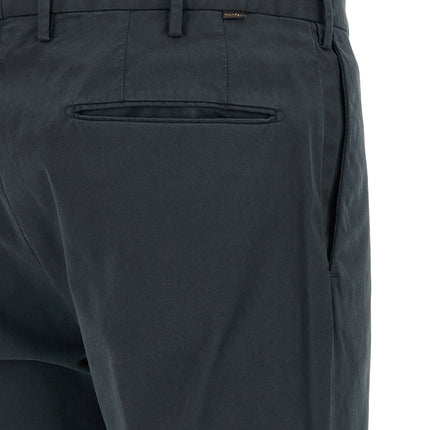 Incotex Blue Cotton Casual Pants