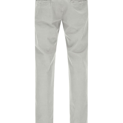Incotex Gray Cotton Casual Pants