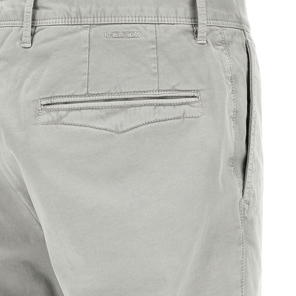 Incotex Gray Cotton Casual Pants