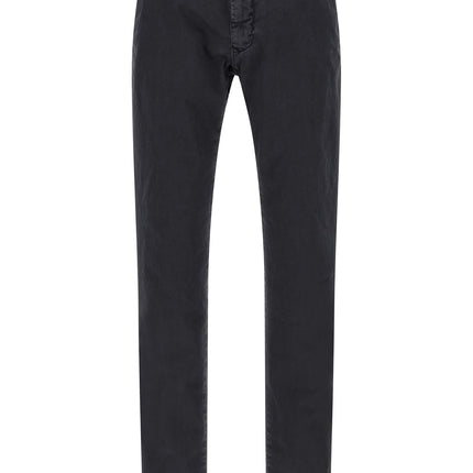 Incotex Blue Cotton Casual Pants