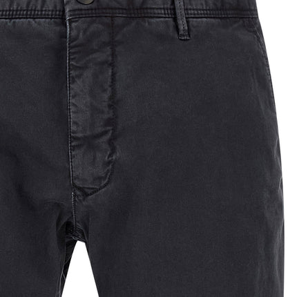 Incotex Blue Cotton Casual Pants