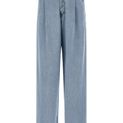 Dries Van Noten Blue Cotton Jeans Denim