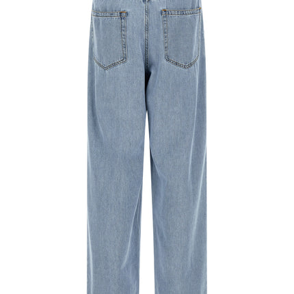 Dries Van Noten Blue Cotton Jeans Denim