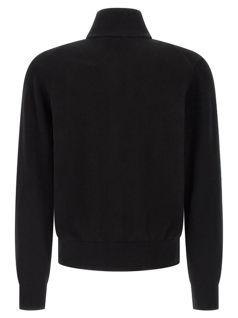 Hugo Boss Black Cotton Cardigan