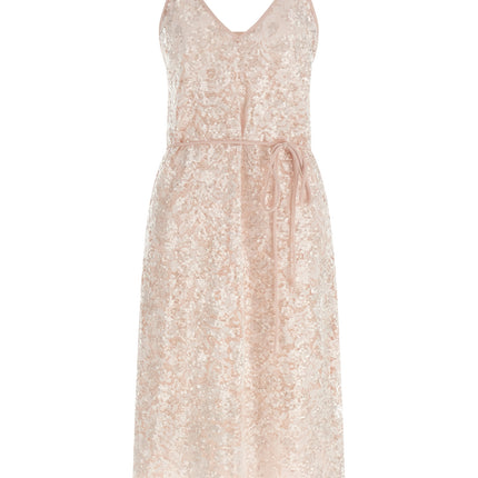 Twinset Multicolor Polyester Midi Dress