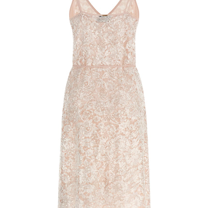 Twinset Multicolor Polyester Midi Dress