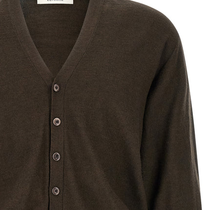 Lemaire Brown Marabou Cardigan