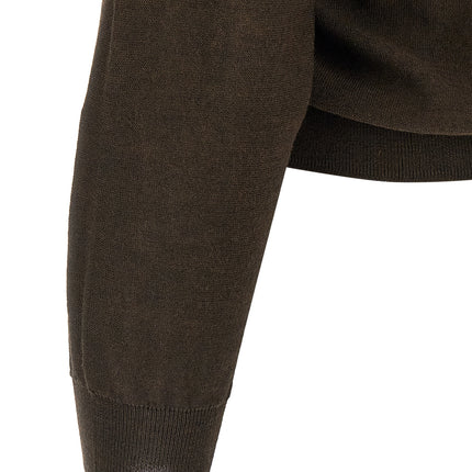 Lemaire Brown Marabou Cardigan