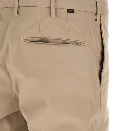 Incotex Beige Cotton Casual Pants
