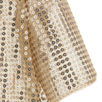 Fabiana Filippi Beige Polyester Short Dress