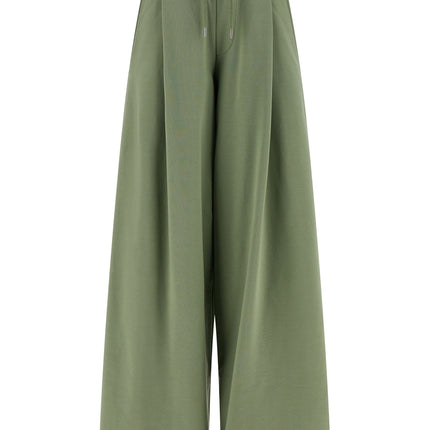 Dries Van Noten Bicolor Cotton Casual Pants