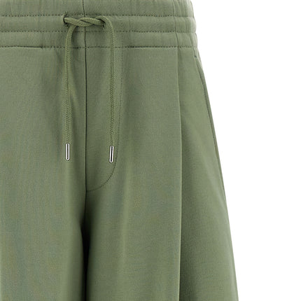 Dries Van Noten Bicolor Cotton Casual Pants