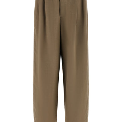Brunello Cucinelli Beige Viscose Casual Pants