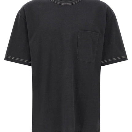 Lemaire Blue Cotton T-Shirt