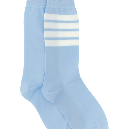 Thom Browne Blue Cotton Socks