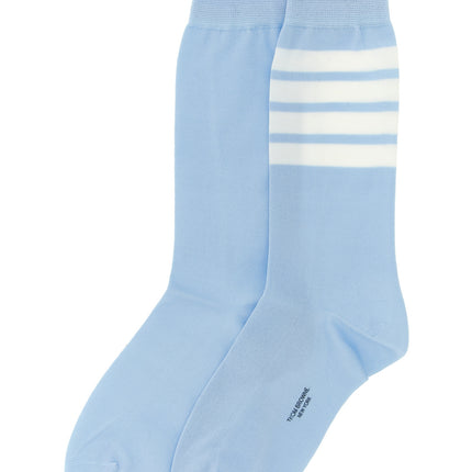 Thom Browne Blue Cotton Socks