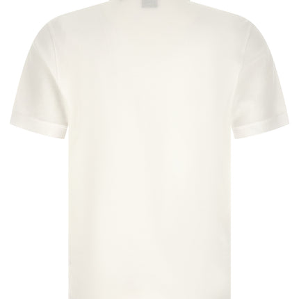 Hugo Boss White Cotton Polo Shirt