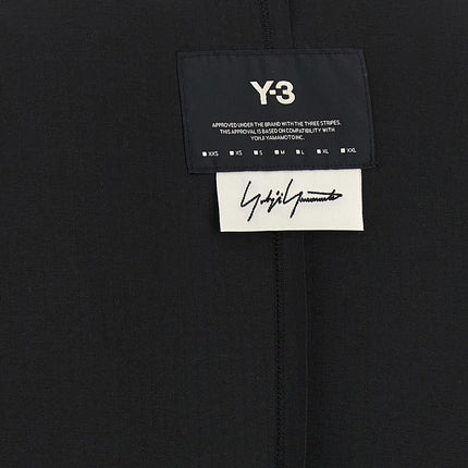 Y-3 Black Polyester Sport Bra