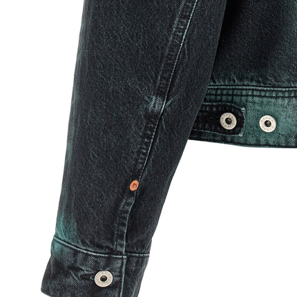 Kenzo Gray Cotton Denim Jacket